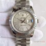 High Quality Copy Rolex Day-Date 40MM Watch MingZhu Movement White Dial